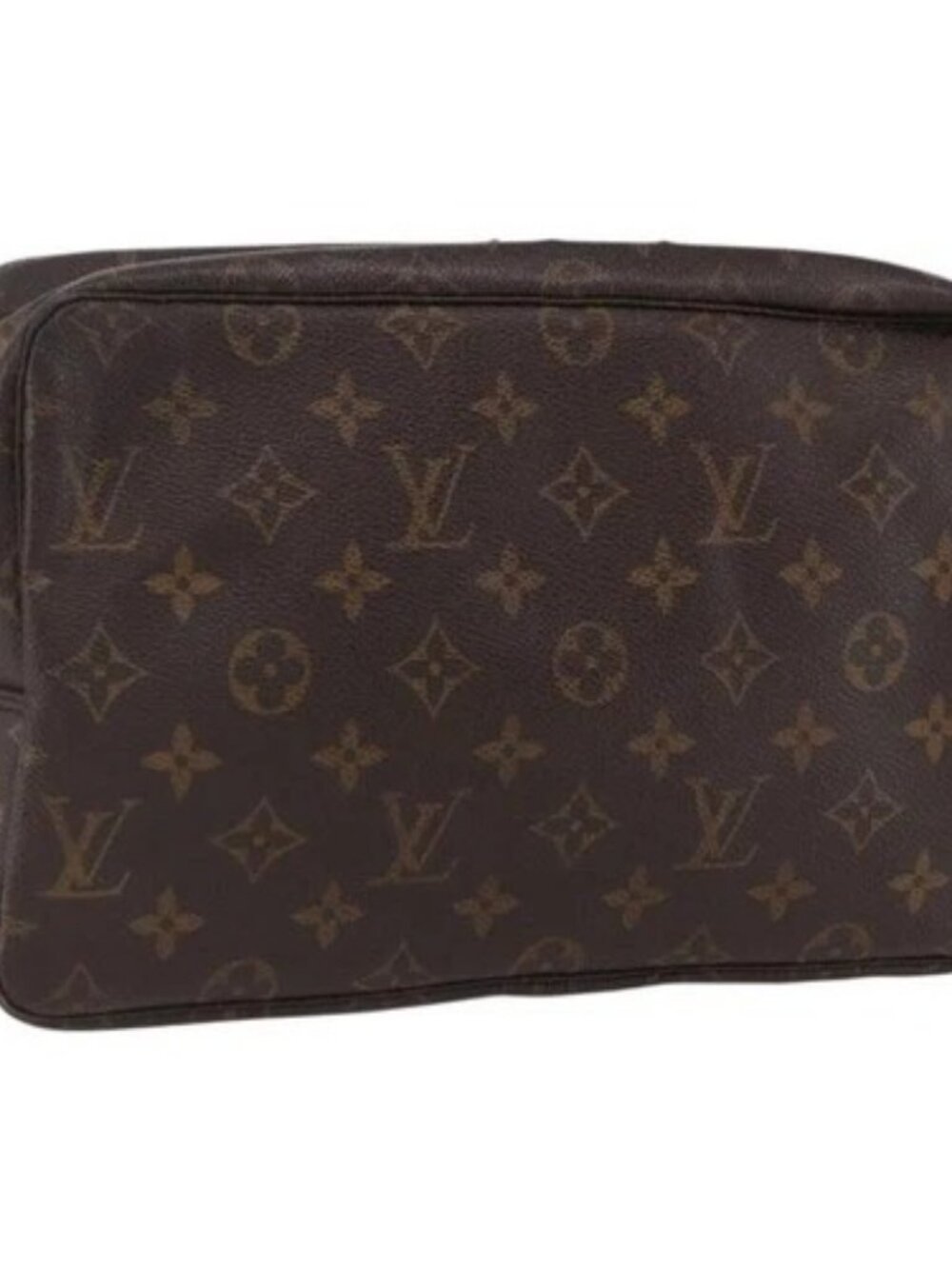 LOUIS VUITTON Monogram Trousse Toilette 28 Clutch Bag M47522 LV Auth 173567
